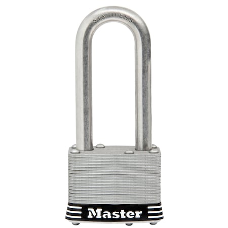 Master Lock Master Lock 4-3/8 in. H X 2 in. W Laminated Steel 4-Pin Tumbler Weather-Resistant Padlock 5SSKADLJHC